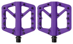 Par De P Dales Placas Crankbrothers STAMP 1 Purple
