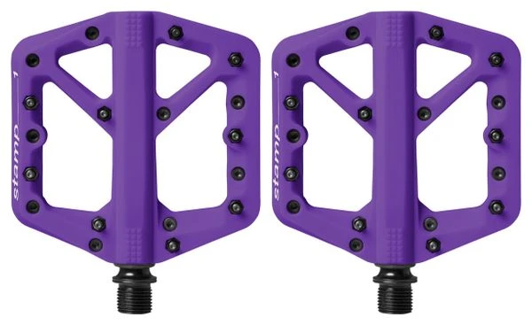 Par De P Dales Placas Crankbrothers STAMP 1 Purple 1 Par De P Dales Placas Crankbrothers STAMP 1 Purple