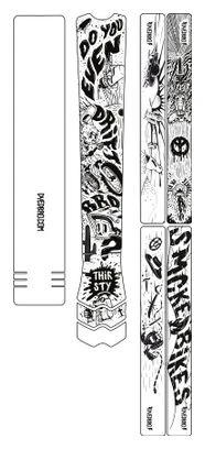 Dyedbro Frame Fluor Frame Película Protectora Negro