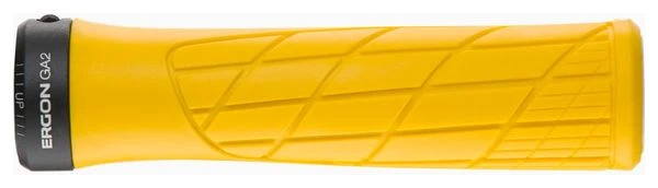 Puños Ergon Technical GA2 - Yellow Black 1 Puños Ergon Technical GA2 - Yellow Black