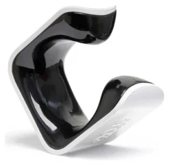 Portabicicletas De Montaje En Pared Híbrido Hornit Clug M (33-42 Mm / 1.3-1.75 '') Blanco / Negro