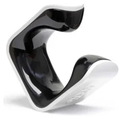 Soporte De Pared Para Bicicleta Hornit Clug S Roadie (23-32 Mm / 1-1.25 '') Blanco / Negro