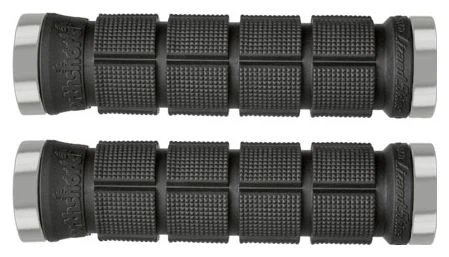 Puños Lizard Skins Northshore Lock-On - Black Silver 1 Puños Lizard Skins Northshore Lock-On - Black Silver