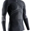 Camiseta De Manga Larga X-Bionic Running Energy Accumulator 4.0 Negro Gris