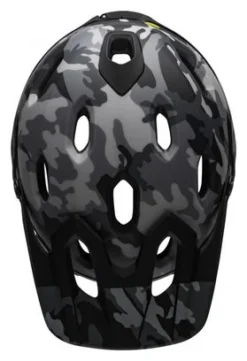 Casco Con Mentonera Extraible Bell Super DH Mips Negro / Gris Camuflaje 2021 -Mundo Bicicletas 13116315dcacd8ae81464.90056450