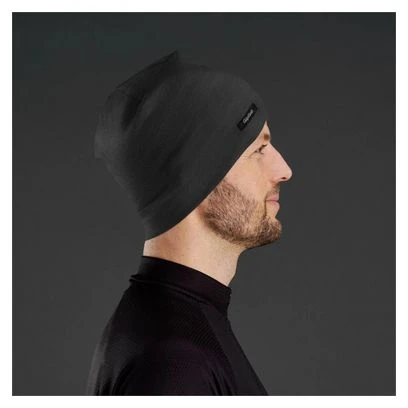 GripGrab Merino Polyfibre Lightweight Beanie Negro 2 GripGrab Merino Polyfibre Lightweight Beanie Negro - Imagen 2