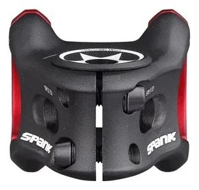 Spank Split Stem 0 31.8 Mm Negro Rojo 3 Spank Split Stem 0 31.8 Mm Negro Rojo - Imagen 3