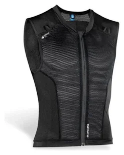 Bluegrass Armor Lite Chaleco Protector Con Protector De Espalda Negro