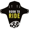 Reverse Guardabarros Delantero / Trasero Mudgard Inverso Born To Ride Black / Yellow