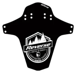 Guardabarros Trasero / Delantero Reverse Supporting Riders Mudfender Black / White