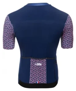 Maillot Mangas Cortas LeBram Aspin Slim Fit Azul Marino -Mundo Bicicletas 15836185f04b1244c7d97.69329240