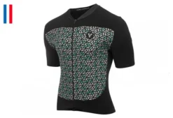 LeBram Maillot De Manga Corta Croix De Fer Black Lightweight Fit Cup