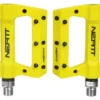 Par De Pedales Planos Neatt Composite 8 Pines Amarillo