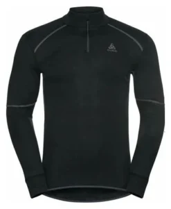 Maillot Mangas Largas 1/2 Cremallera Odlo Active X-Warm Eco Negro