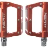 Par De Pedales Planos Neatt Attack V2 8 Pines Naranja