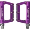 Par De Pedales Planos Neatt Attack V2 De 8 Pines Morados