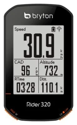Computadora GPS Bryton Rider 320E