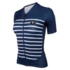Jersey De Manga Corta Azul Marino LeBram Ventoux Para Mujer Corte Ajustado