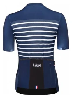 Jersey De Manga Corta Azul Marino LeBram Ventoux Para Mujer Corte Ajustado -Mundo Bicicletas 17308075f6d6c51f00df4.92630769