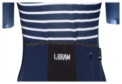 Jersey De Manga Corta Azul Marino LeBram Ventoux Para Mujer Corte Ajustado -Mundo Bicicletas 17308075f6d6c5c778372.60512811
