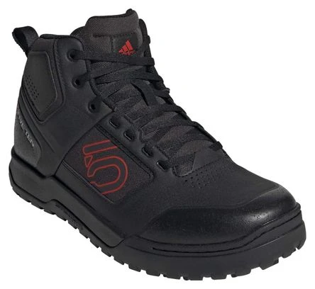 Zapatillas Adidas Five Ten Impact Pro Mid Negro / Rojo 2 Zapatillas Adidas Five Ten Impact Pro Mid Negro / Rojo - Imagen 2