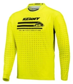 Maillot Kenny Evo Pro Niños Manga Larga Amarillo Fluo