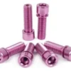 TSC Hollow Bolts Kit Pink. Pack Of 6