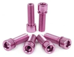 TSC Hollow Bolts Kit Pink. Pack Of 6