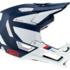 Casco Integral 100% Trajecta Blanc / Bleu