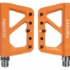 Par De Pedales Planos Neatt Composite Naranja De 5 Pines