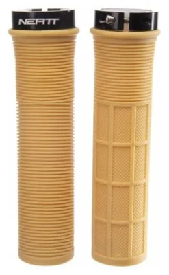 Puños Neatt One Lock Pro - Beige Black -Mundo Bicicletas 18559026165f7dea539e8.21246186