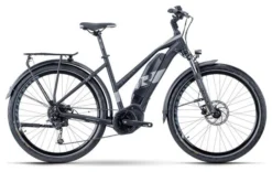 R Raymon TourRay E 3.0 Bicicleta Eléctrica De Trekking Shimano Altus/Deore 9S 500 Wh 27 5'' Negro Gris Mate 2021