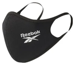 Máscaras Protectoras Reebok Face Cover (paquete De 3) Negro