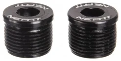 Cubiertas De Eje De Pedal Neatt Attack V2 / Oxygen V2 Negras (x2)