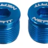 Cubiertas De Eje De Pedal Azul Neatt Attack V2 / Oxygen V2 (x2)