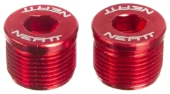 Cubiertas De Eje De Pedal Rojo Neatt Attack V2 / Oxygen V2 (x2)
