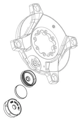 Tornillo Del Brazo De Biela Sram Powermeter Rival AXS 1 Tornillo Del Brazo De Biela Sram Powermeter Rival AXS