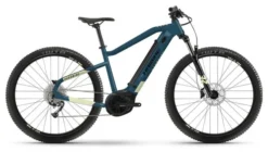 MTB Eléctrica Semi Rígida Haibike HardNine 5 29'' Bleu / Jaune 2022