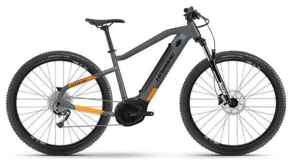 MTB Eléctrica Semi Rígida Haibike HardNine 4 29'' Gris / Orange 2022 1 MTB Eléctrica Semi Rígida Haibike HardNine 4 29'' Gris / Orange 2022