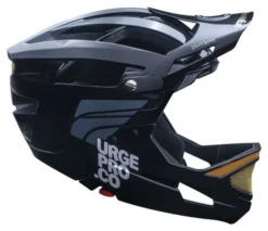 Casco Con Mentonera Extraíble Urge Gringo De La Sierra Negro