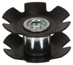Elvedes Steering Star De 1-1 / 8 '' Negro (x5)
