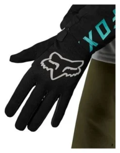 Guantes Largos Fox Ranger Para Mujer Negros