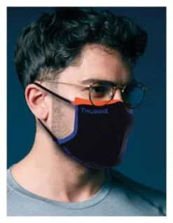 Máscara Deportiva Thuasne Activ Security Sport V2 Azul Naranja -Mundo Bicicletas 20274356062e7b7ef3804.19659054