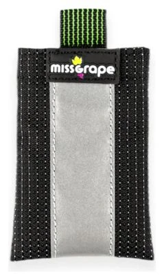 Cartera Miss Grape Portaschei Negro / Gris