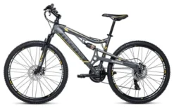 Moma Bikes Bicicleta Montaña EQX 26'Alu SHIMANO 24V Doble Freno Disco Doble Susp. (Varias Tallas) -Mundo Bicicletas 208026560b5030d26e6e3.73015305