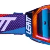 Máscara Leatt Velocity 5.5 Iriz Orange Blue Miroir
