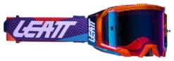 Máscara Leatt Velocity 5.5 Iriz Orange Blue Miroir