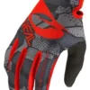 Guantes O'Neal MATRIX CAMO V.22 Long Negro / Rojo
