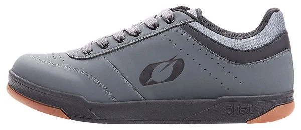 Par De Zapatillas MTB O'Neal PUMPS FLAT V.22 Gris / Negro 2 Par De Zapatillas MTB O'Neal PUMPS FLAT V.22 Gris / Negro - Imagen 2