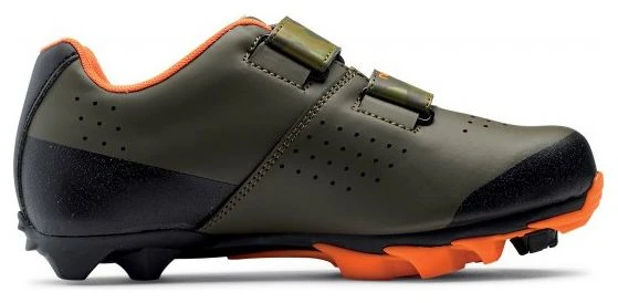 Zapatillas MTB Northwave Origin Junior Verde Naranja 2 Zapatillas MTB Northwave Origin Junior Verde Naranja - Imagen 2